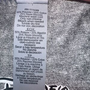 Next level apparel Gray Graphic T-Shirt size small